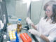 Scientist researching in the laboratory.