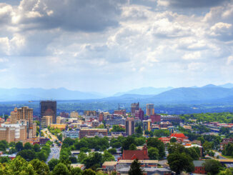 Asheville, North Carolina skyline