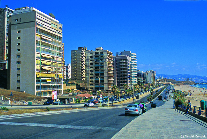 Waterfront in West Beirut