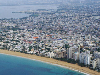 coastliine of San Juan, Puerto Rico