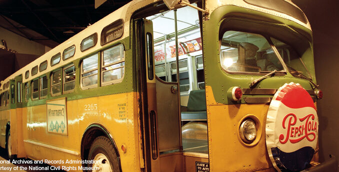 Great River Road - The Montgomery Bus Where Rosa Parks Sat The Montgomery Bus Where Rosa Parks Sat