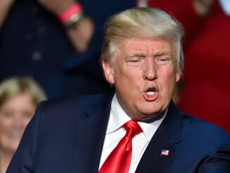 former president Donald Trump
