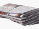 Folded Newspaper