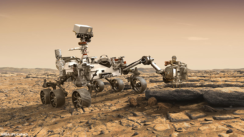 NASA's Mars 2020 Rover Artist's Concept
