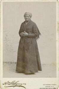 photograph of Harriet Tubman around 1885