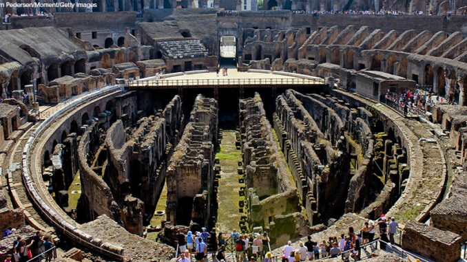 The Flavian Amphitheatre The Flavian Amphitheatre