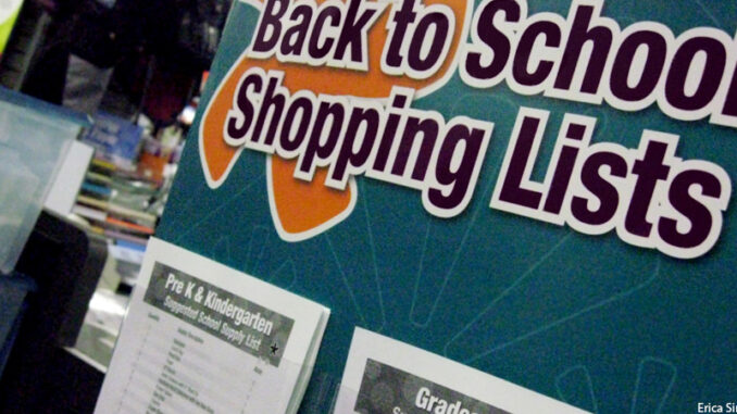 080221_03P_FS sign in store for back-to-school shopping