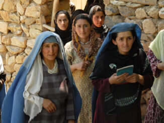 Women in Baharak, Afghanistan
