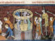 Detail of a 14th century illustration of witches being burnt and tortured,