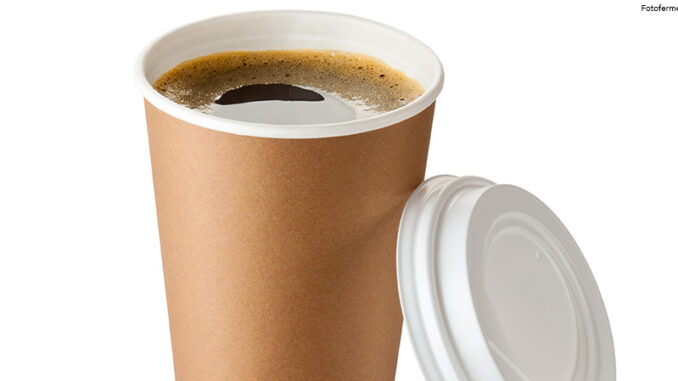 032122_02P_FS Opened take-out coffee in cardboard cup