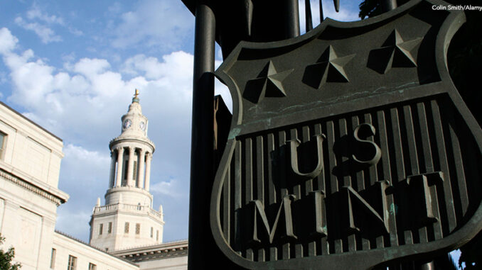 U.S. Mint, Denver, Colorado U.S. Mint in Denver, Colorado