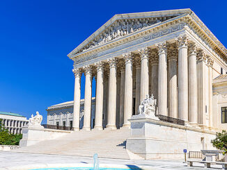 exterior view of the Supreme Court building in Washington, D.C.