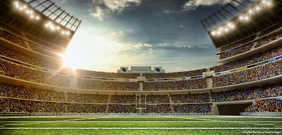 American football stadium