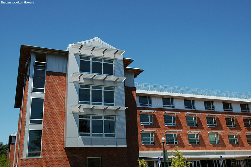 university residence hall