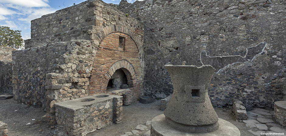ruins of Pompeii, Italy