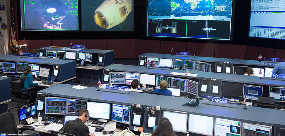 NASA Flight Center in Houston, Texas.