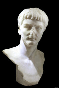 Bust of Roman Emperor Nero Claudius Caesar