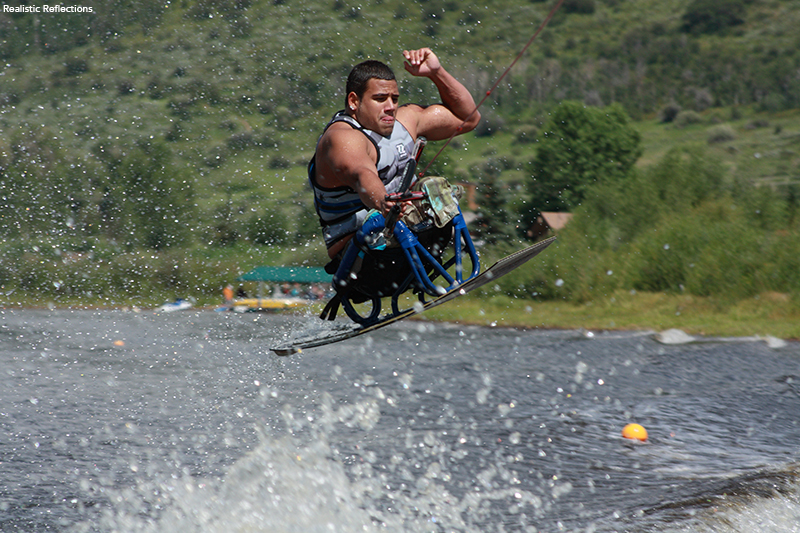 This type of adaptive device helps people with disabilities enjoy outdoor sports.