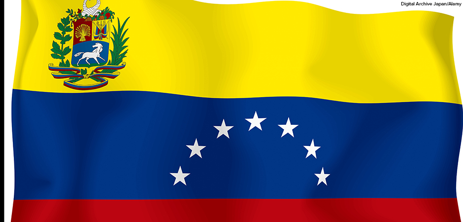 portion of the flag of Venezuela