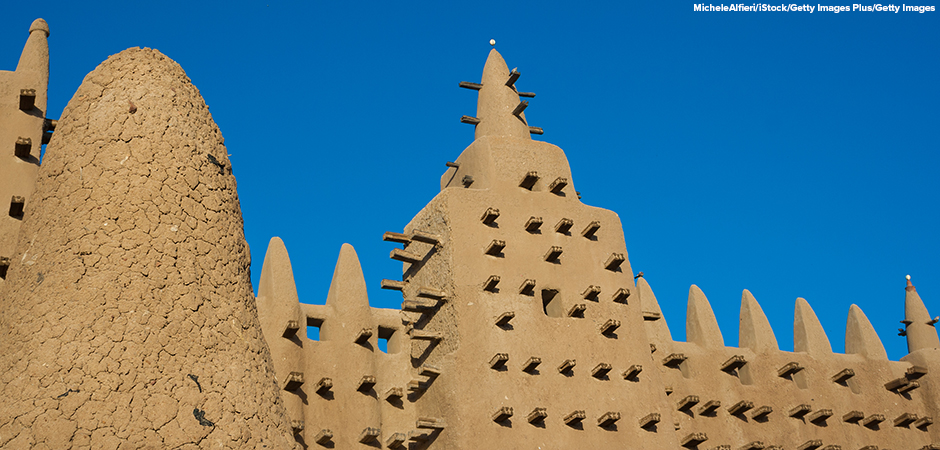 The Annual Replastering of the Great Mosque of Djenné