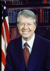 presidential portrait of Jimmy Carter