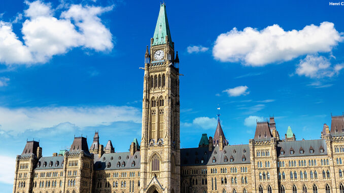 Canadian,Parliament,In,Ottawa,On,Parliament,Hill,In,A,Sunny Canadian Parliament in Ottawa