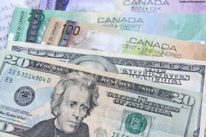Canadian and American currency