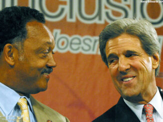 Jesse Jackson and John Kerry