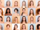 A collage of multi national females of different ages and race.
