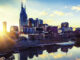 Nashville Skyline at Sunset